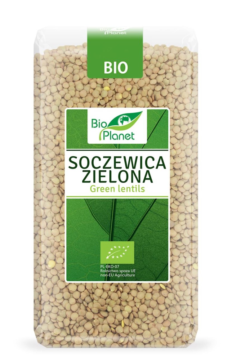 Soczewica Zielona BIO 500g - Bio Planet
