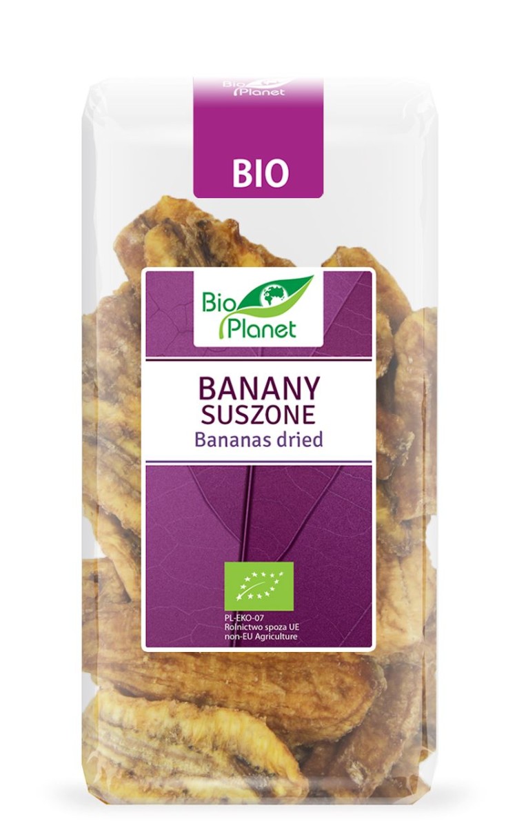 Banany Suszone BIO 150g - Bio Planet