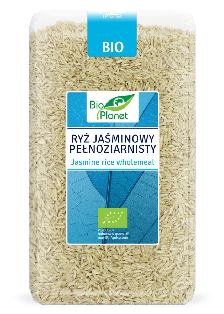 Ryż Jaśminowy Pełnoziarnisty BIO 1kg - Bio Planet