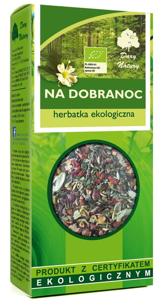 Herbatka na Dobranoc BIO 50g - Dary Natury