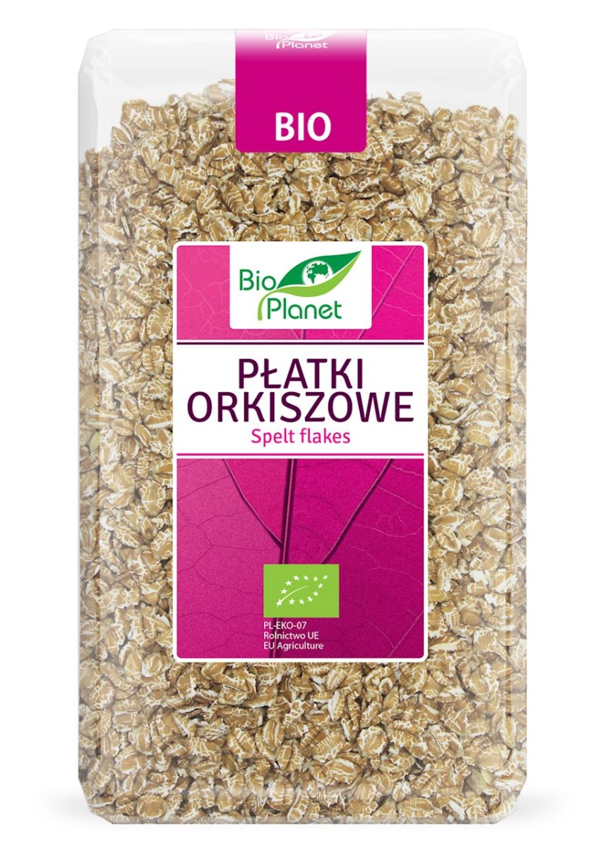 Płatki Orkiszowe BIO 600g - Bio Planet