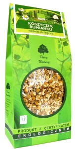 Herbatka z Koszyczków Rumianku BIO 100g - Dary Natury