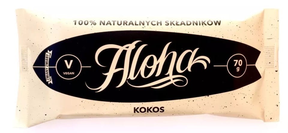 Baton Aloha Kokosowy 70g - Zmiany Zmiany