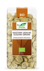 Kasztany Jadalne Suszone Obrane BIO 400g - Bio Planet