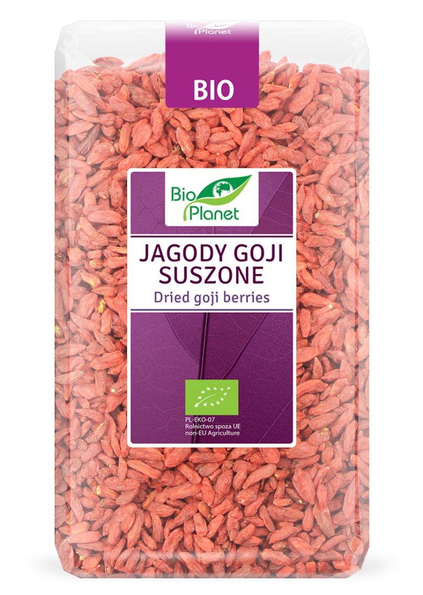 Jagody Goji Suszone BIO 1kg - Bio Planet
