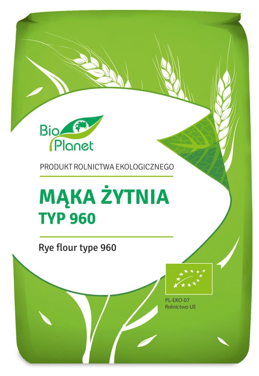 Mąka Żytnia Typ 960 BIO 1kg - Bio Planet