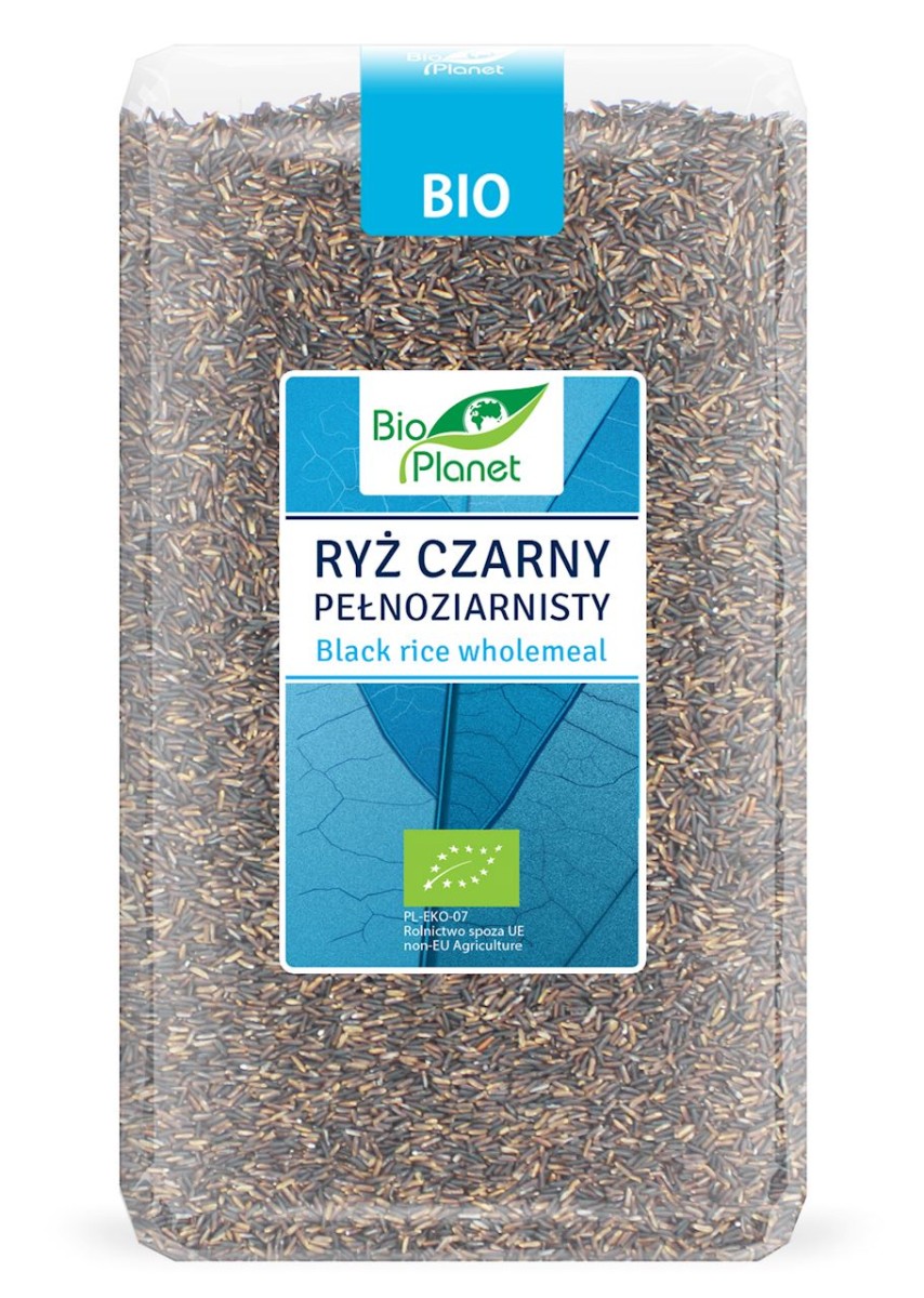 Ryż Czarny Pełnoziarnisty BIO 1kg - Bio Planet