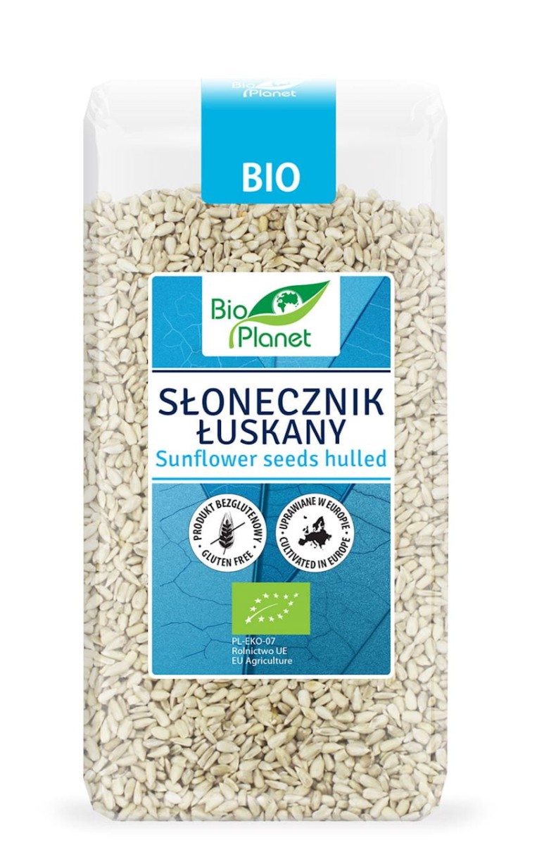 Słonecznik Łuskany bezglutenowy BIO 250g - Bio Planet