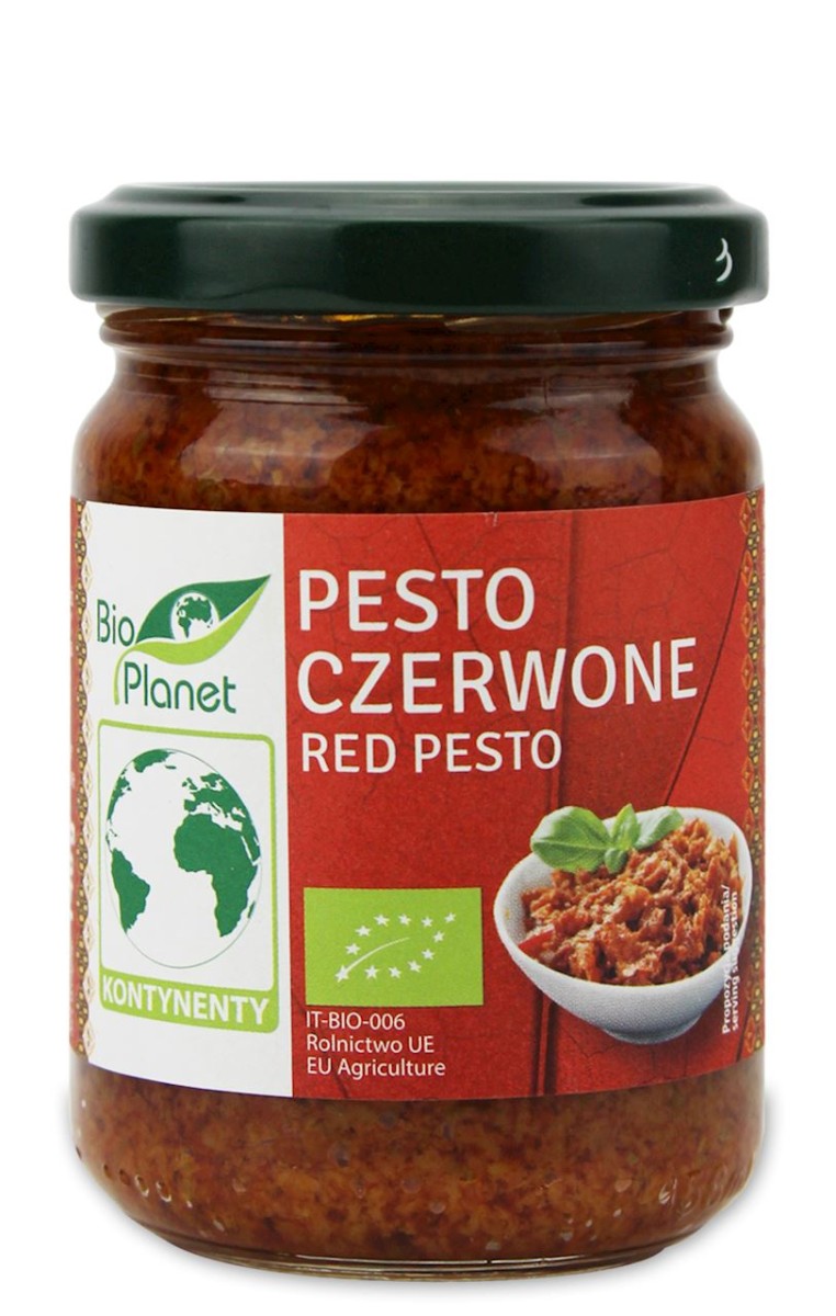 Pesto Czerwone BIO 140g - Bio Planet