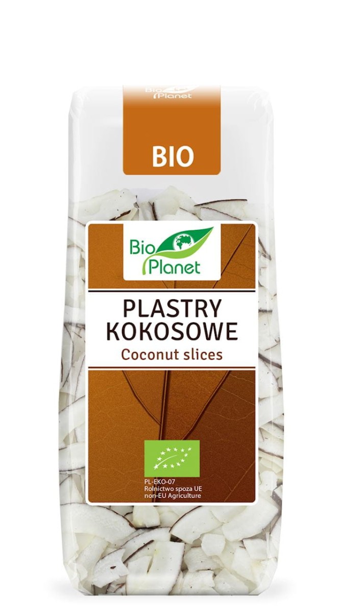 Plastry Kokosowe BIO 100g - Bio Planet