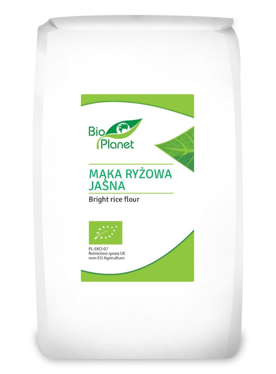 Mąka Ryżowa Jasna BIO 1kg - Bio Planet