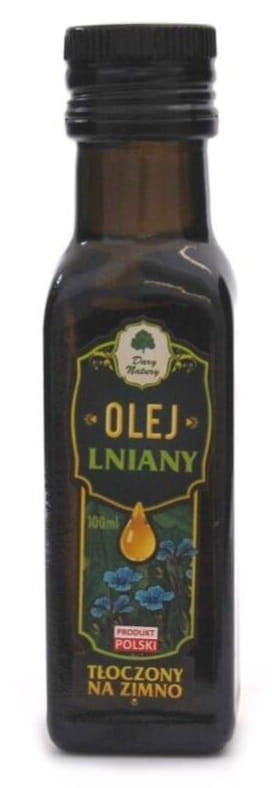 Olej Lniany 100ml - Dary Natury