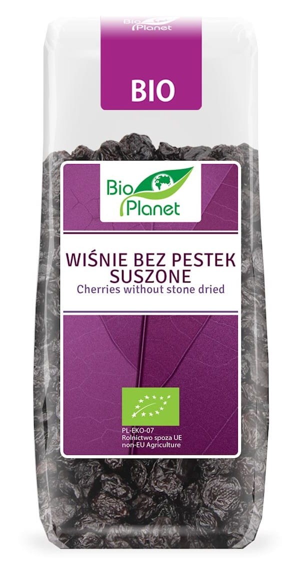 Wiśnie Suszone bez Pestek BIO 100g - Bio Planet