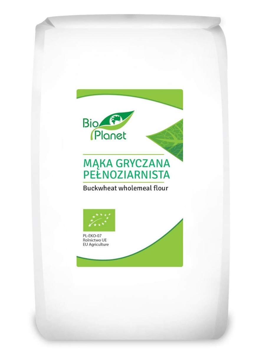 Mąka Gryczana Pełnoziarnista BIO 1kg - Bio Planet