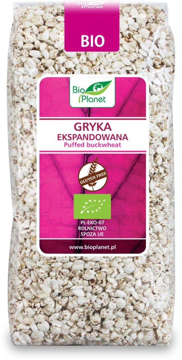 Gryka Ekspandowana bezglutenowa BIO 100g - Bio Planet