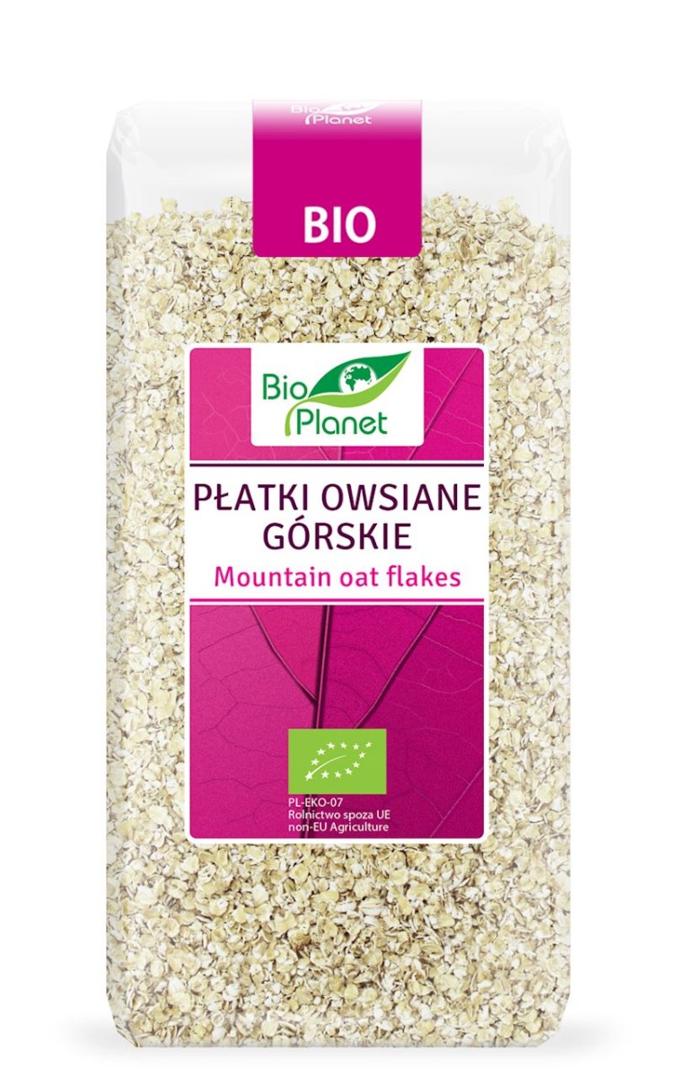 Płatki Owsiane Górskie BIO 300g - Bio Planet