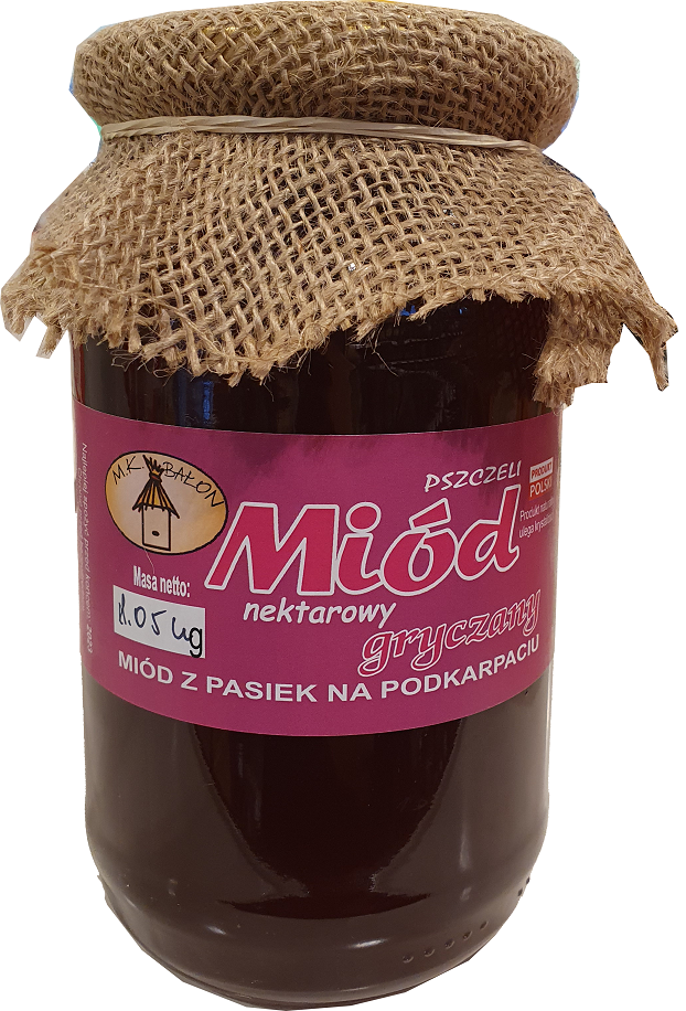 Miód Nektarowy Gryczany 1050g - Bałon
