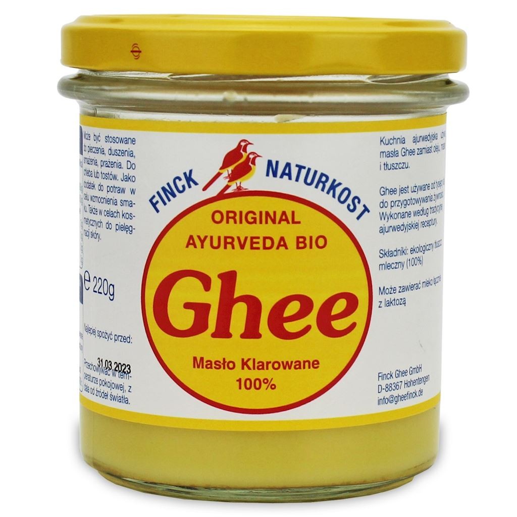 Masło Klarowane Ghee BIO 220g - Finck Naturkost