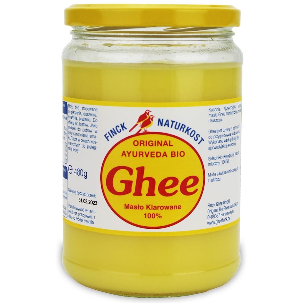 Masło Klarowane Ghee BIO 480g - Finck Naturkost