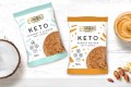Ciastko Keto Masło Orzechowe Peanut Butter Wegańskie bezglutenowe 50g - Frank and Oli