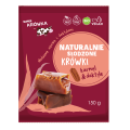 Krówki Karmel i Daktyl Słodzone Agawą bezmleczne bezglutenowe BIO 150g - Super Krówka