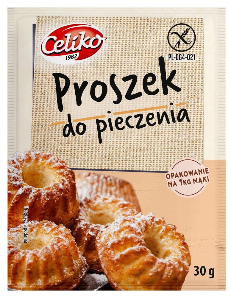 Proszek do Pieczenia bezglutenowy 30g - Celiko