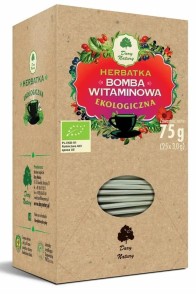 Herbatka Bomba Witaminowa BIO 75g - Dary Natury