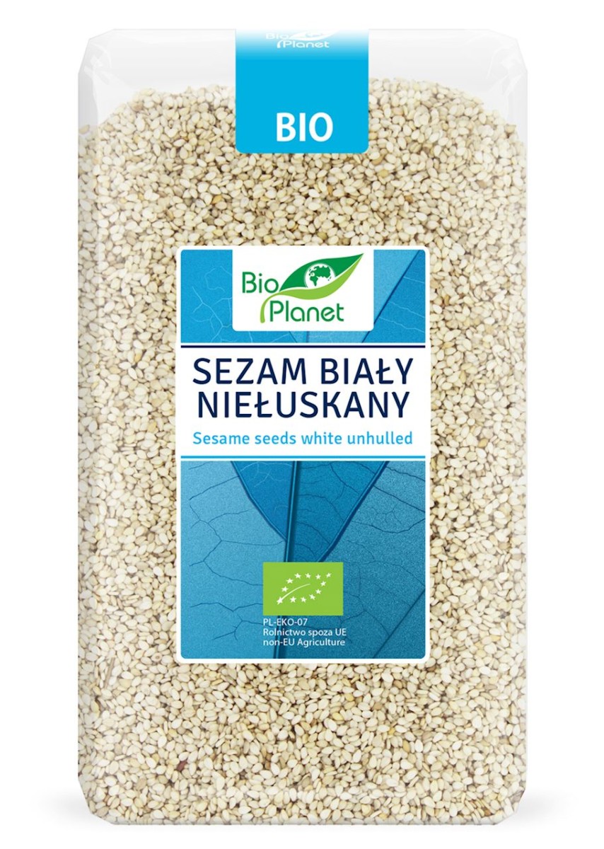 Sezam Biały Niełuskany BIO 1kg - Bio Planet
