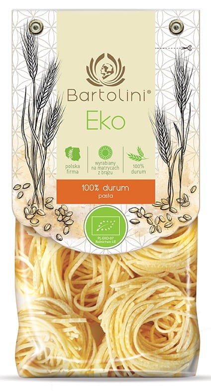 Makaron Semolinowy Gniazda Spaghetti alla Chitarra BIO 250g - Bartolini
