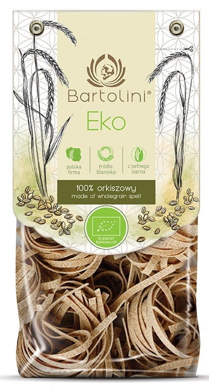 Makaron Orkiszowy Gniazda BIO 250g - Bartolini