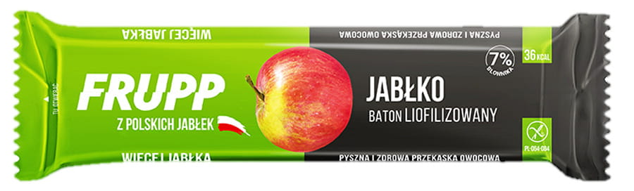 Baton Frupp Jabłko bezglutenowy 9g - Celiko