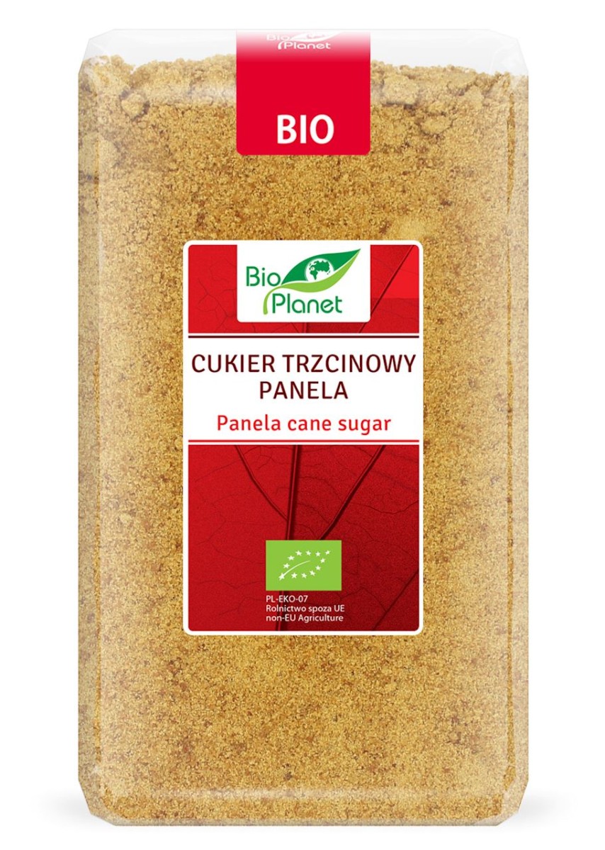 Cukier Trzcinowy Panela BIO 1kg - Bio Planet