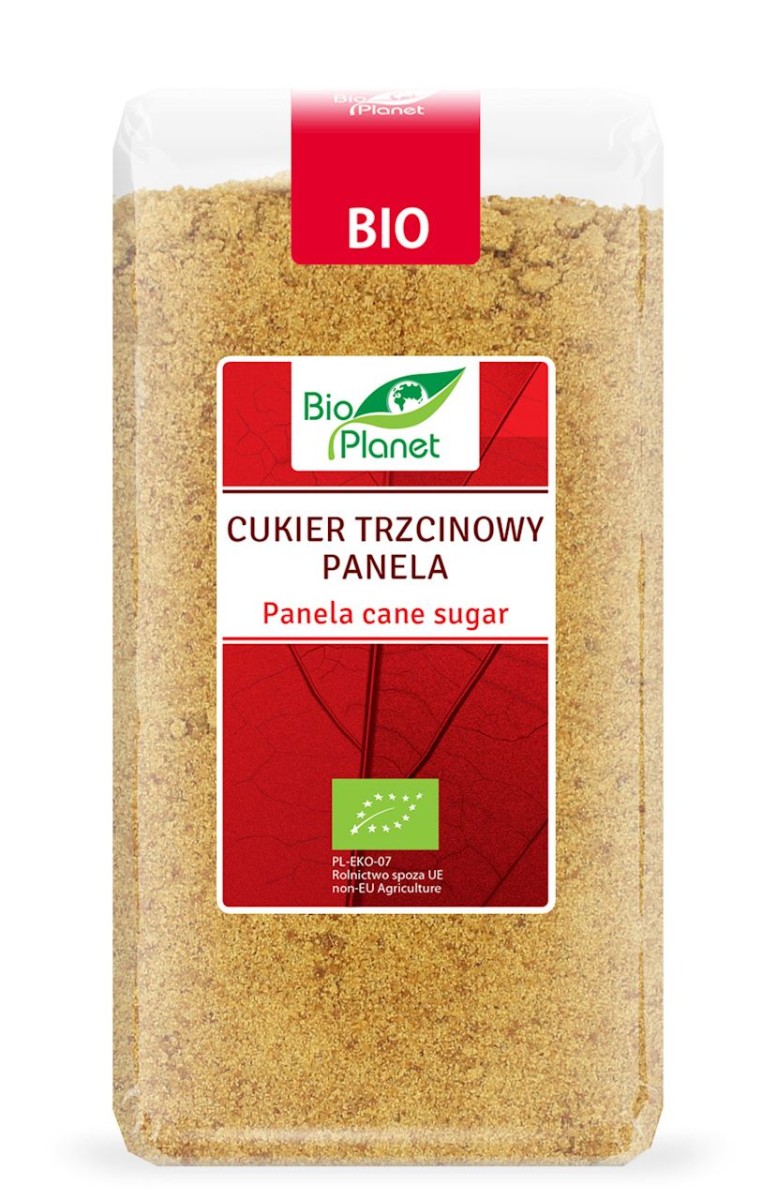 Cukier Trzcinowy Panela BIO 500g - Bio Planet