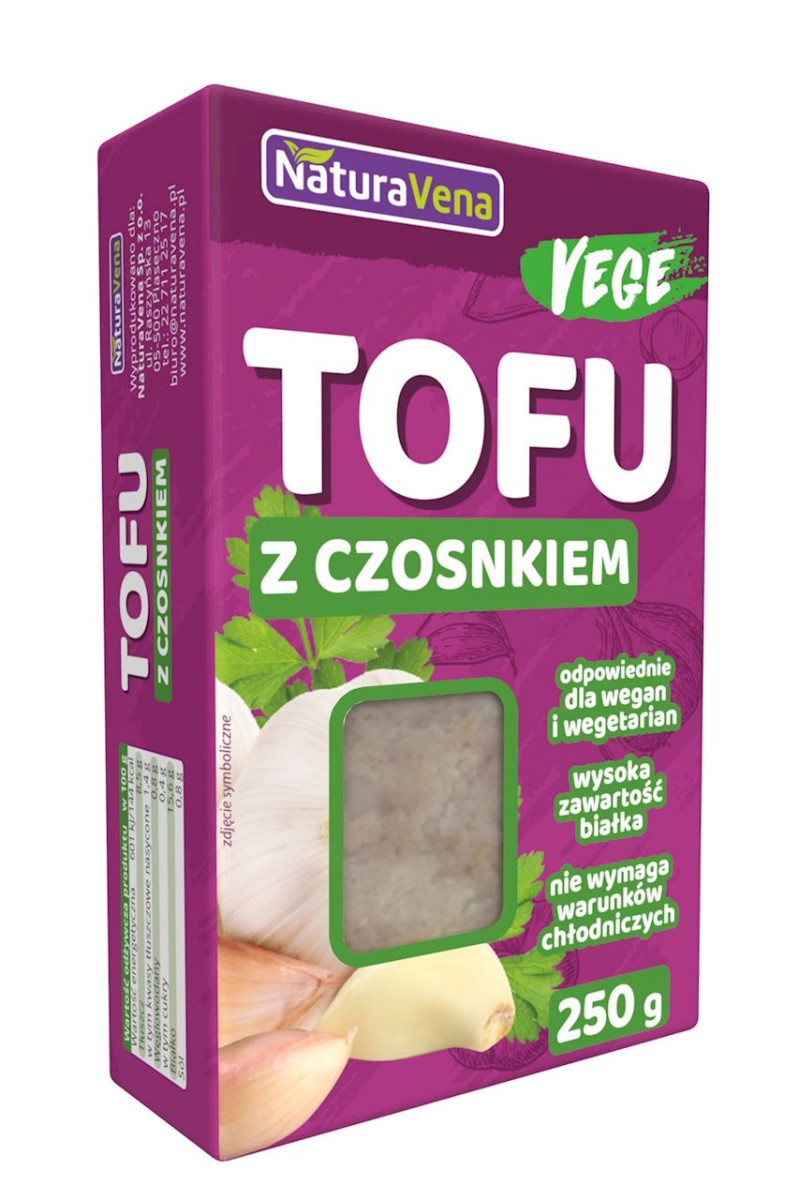 Tofu Czosnkowe Kostka 250g - NaturAvena