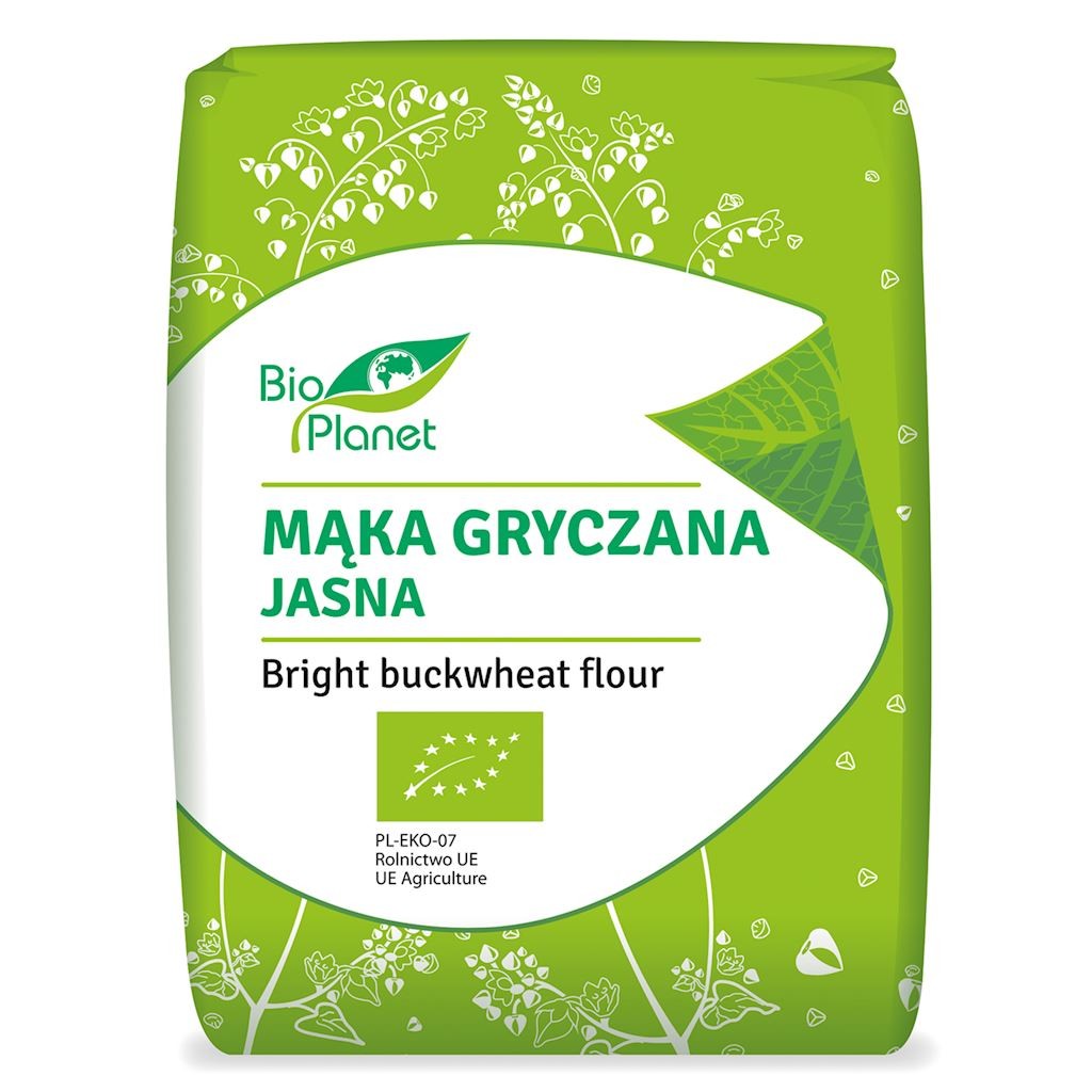 Mąka Gryczana Jasna BIO 1kg - Bio Planet