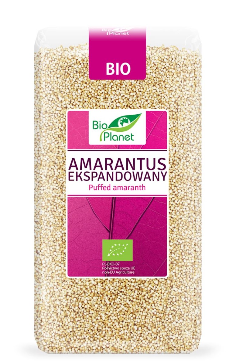Amarantus Ekspandowany BIO 100g - Bio Planet