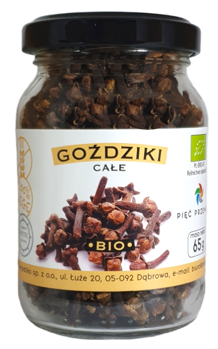 Goździki Całe BIO bezglutenowe 65g - Pięć Przemian