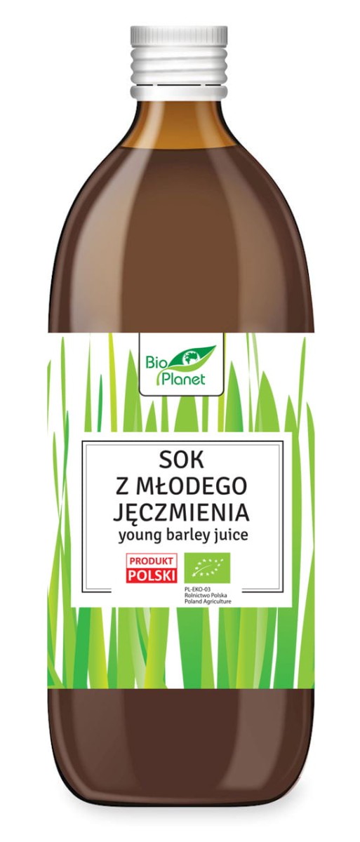Sok z Młodego Jęczmienia BIO 500ml - Bio Planet