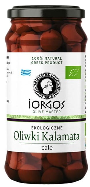 Oliwki Kalamata Całe BIO 220g - Iorgos