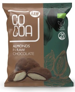 Migdały w Surowej Czekoladzie BIO 70g - Cocoa