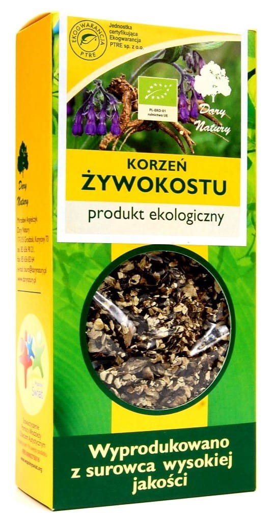 Żywokost Korzeń BIO 100g - Dary Natury
