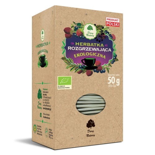 Herbatka Rozgrzewająca BIO 50g - Dary Natury