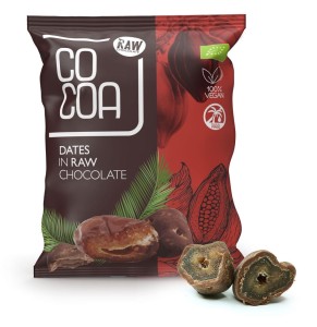Daktyle w Surowej Czekoladzie BIO 70g - Cocoa