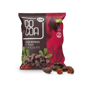 Jagody Goji w Surowej Czekoladzie BIO 70g - Cocoa