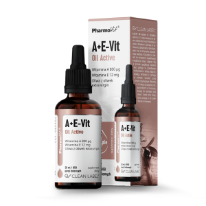 Witamina A+E krople bezglutenowa 30ml - Pharmovit