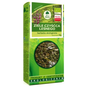 Herbatka Czyściec Leśny Ziele BIO 20g - Dary Natury