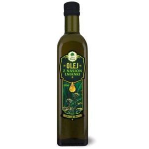 Olej z Lnianki Rydzowy 500ml - Dary Natury