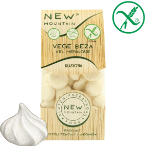 Bezy Wegańskie Klasyczne bezglutenowe 50g - New Mountain