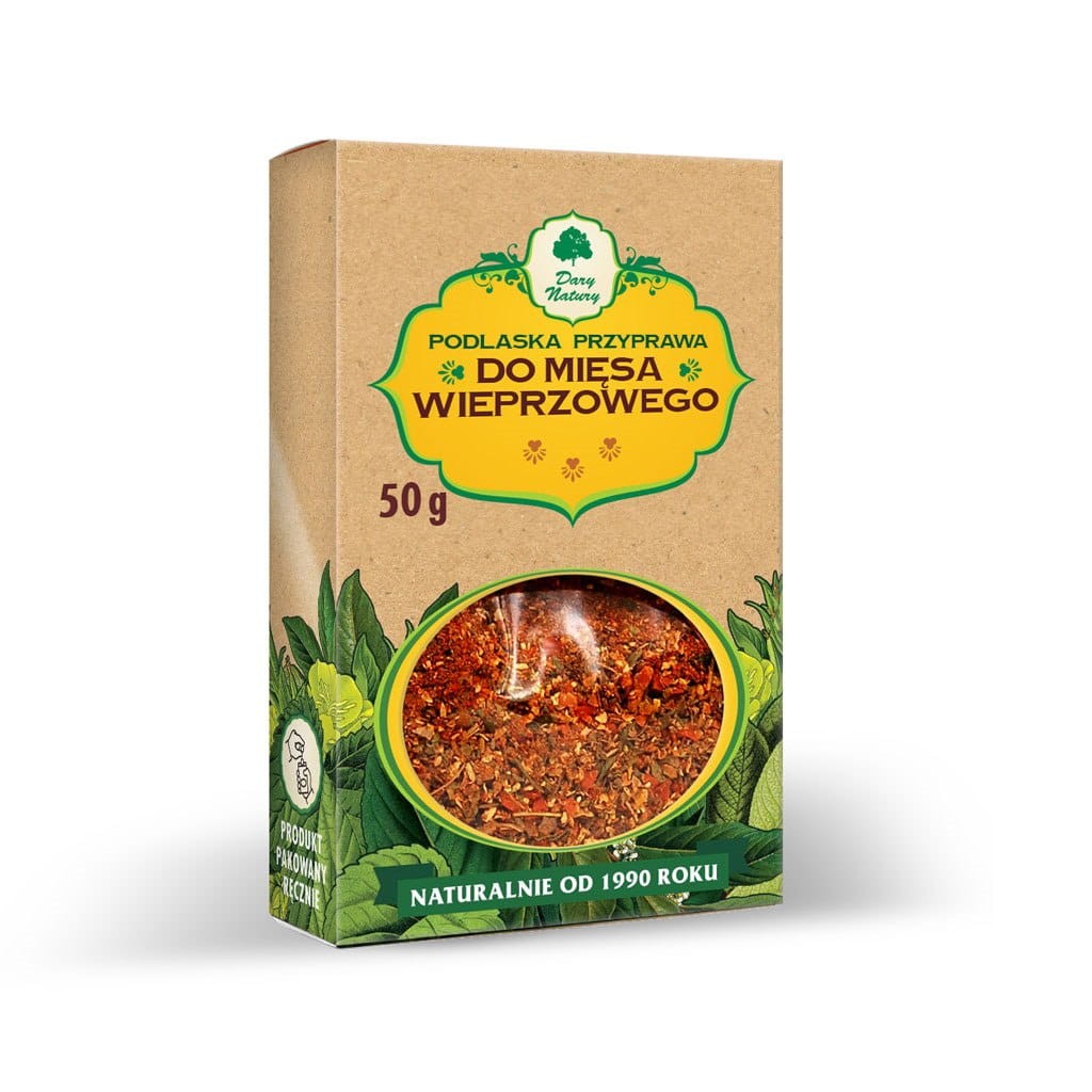 Podlaska Przyprawa do Mięsa Wieprzowego 50g - Dary Natury