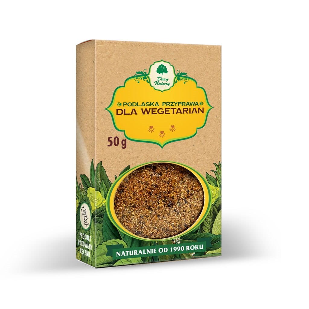 Podlaska Przyprawa dla Wegetarian 50g - Dary Natury